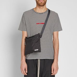 オフホワイト(OFF-WHITE)の新品【 OFF-WHITE 】HIPSACK Black サコッシュ バッグ(ボディーバッグ)