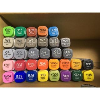 ツゥールズ(TOOLS)のコピック 36色セット(カラーペン/コピック)