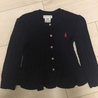 ラルフローレン(Ralph Lauren)のRalph Lauren ペプラムセーター(カーディガン)