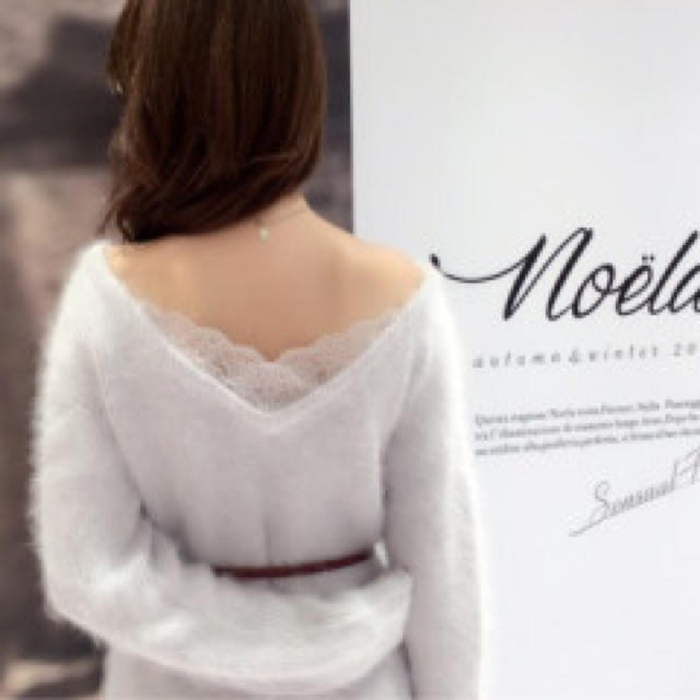 Noela(ノエラ)の最終値下げ♡《美品》アンゴラ混  ふわふわフレアリブワンピース レディースのワンピース(ひざ丈ワンピース)の商品写真