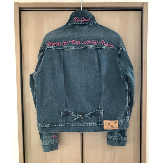 KIM JONES(キムジョーンズ)のこういち様専用 GU × kim jones Denim Jacket 青 メンズのジャケット/アウター(Gジャン/デニムジャケット)の商品写真