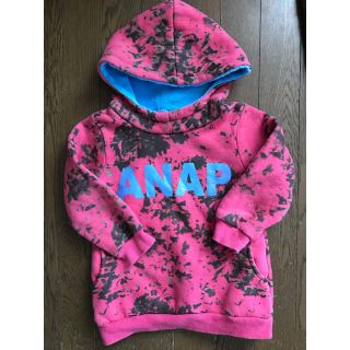 アナップキッズ(ANAP Kids)のANAP裏起毛パーカー100cm(その他)