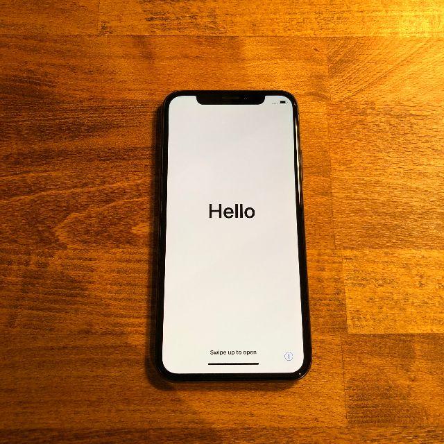 Apple - iPhone X 本体 背面割れ ジャンク 256GB Apple