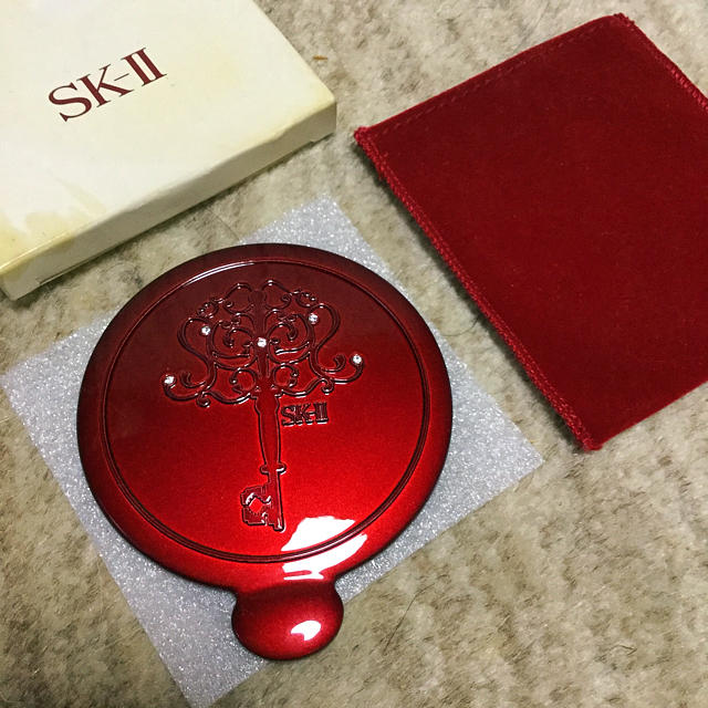 SK-II(エスケーツー)の非売品 レア SK-Ⅱ  ミニポケットミラー  資生堂 エンタメ/ホビーのコレクション(ノベルティグッズ)の商品写真