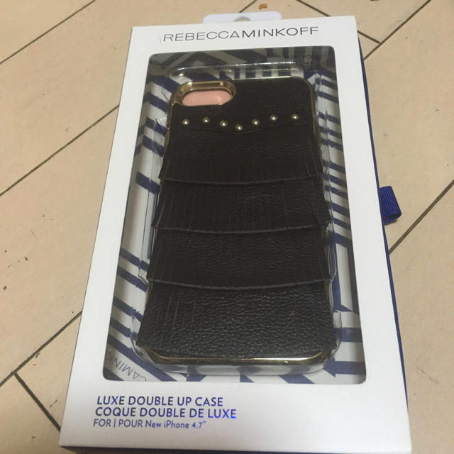 新品未開封 REBECCA MINKOFF iPhone7ケース レベッカミンコ