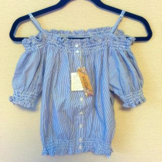 ナイスクラップ(NICE CLAUP)のNICE CLAUP半額以下♡新品タグ付(シャツ/ブラウス(半袖/袖なし))