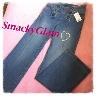 スマッキーグラム(SmackyGlam)のSmackyGlam綺麗めバギー☆未使用(デニム/ジーンズ)