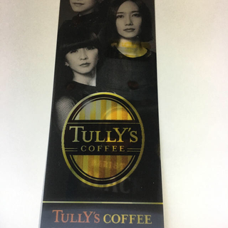 タリーズコーヒー(TULLY'S COFFEE)の☆非売品☆ perfume TULLY’s ホログラム ポップ タリーズ(ノベルティグッズ)