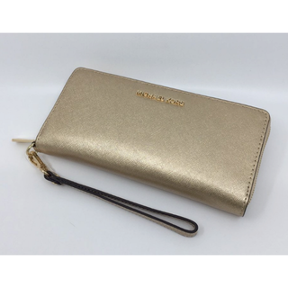 マイケルコース(Michael Kors)のMICHAEL KORS Metallic Leather ウォレット 長財布(財布)