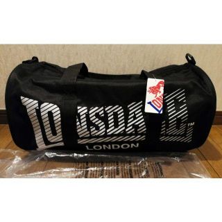 ロンズデール(LONSDALE)のLONSDALE（ロンズデール）ボストンバック（ジムバック）黒(ボストンバッグ)