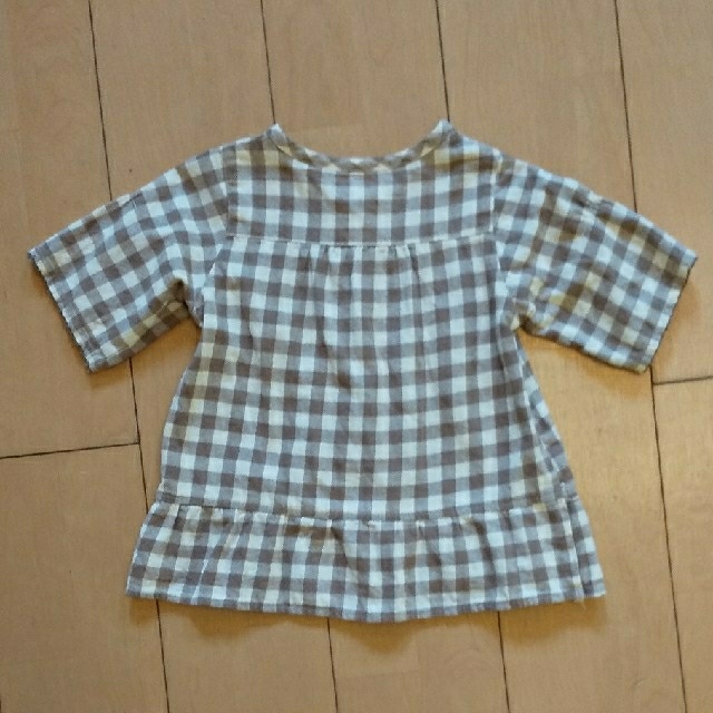 Biquette(ビケット)のビケット チェック チュニック90 キッズ/ベビー/マタニティのキッズ服女の子用(90cm~)(ワンピース)の商品写真