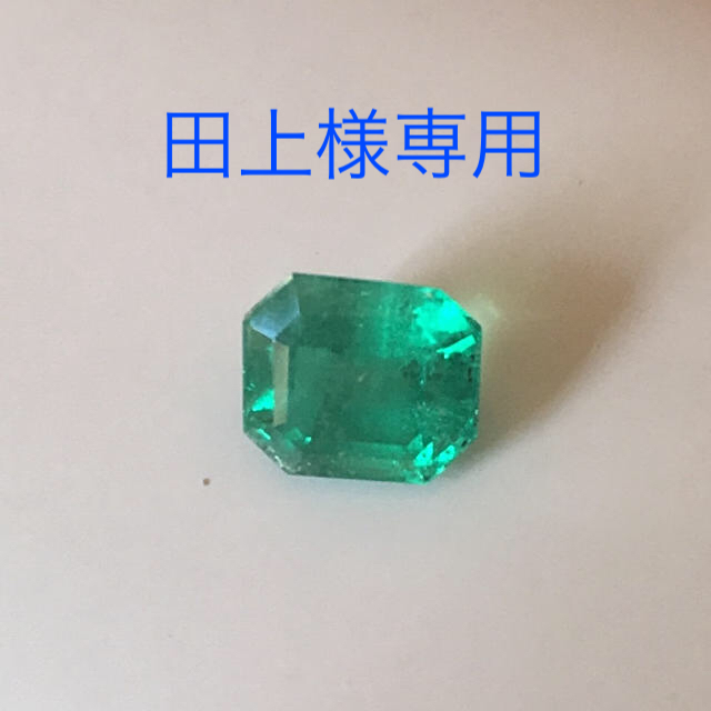 美艶コロンビア産エメラルド 1.251ctリング レディースのアクセサリー(リング(指輪))の商品写真