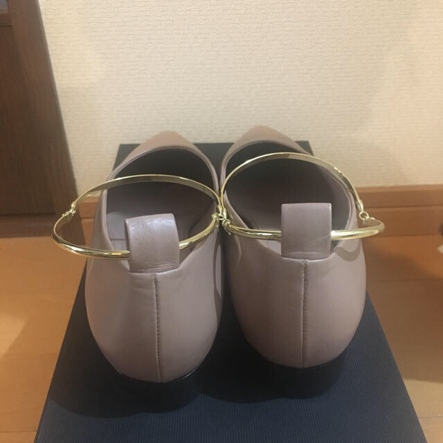 Jil Sander(ジルサンダー)の★早い者勝ち★JILSANDERジルサンダー 新品リングバレエシューズ  レディースの靴/シューズ(ハイヒール/パンプス)の商品写真