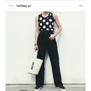 ホリデイ(holiday)の新品未使用 ホリデイ  HOLIDAY DOT TANK ドットタンクトップ(タンクトップ)