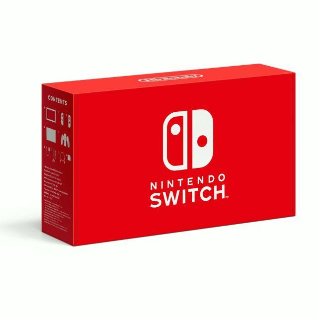 Nintendo Switch(ニンテンドースイッチ)の【新品】任天堂 Nintendo Switch ネオンブルー ネオンレッド エンタメ/ホビーのゲームソフト/ゲーム機本体(家庭用ゲーム機本体)の商品写真