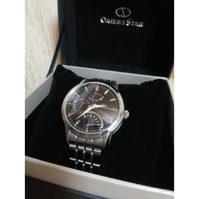 ORIENT(オリエント)のオリエントスター　レトログラード　自動巻　機械式腕時計 メンズの時計(腕時計(アナログ))の商品写真