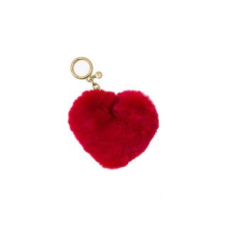 マイケルコース(Michael Kors)のMICHAEL KORS Fur Heart Key レディース キー ホルダー(キーホルダー)