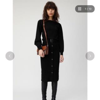 ブラックバイマウジー(BLACK by moussy)のmoussy ワンピース(ロングワンピース/マキシワンピース)