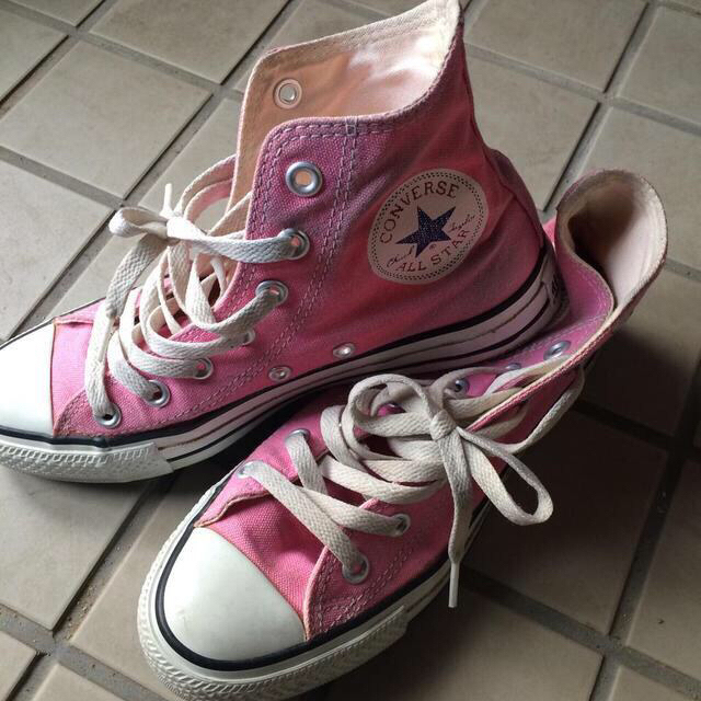 CONVERSE(コンバース)のpinkコンバース♡♡ レディースの靴/シューズ(スニーカー)の商品写真