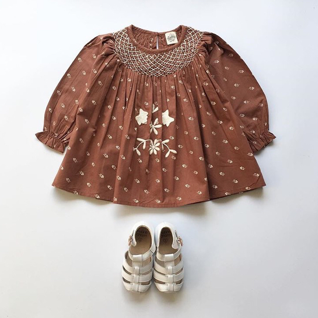 最新作！Apolina kids SISSY smock dress＊＊2〜3y キッズ/ベビー/マタニティのキッズ服女の子用(90cm~)(ワンピース)の商品写真