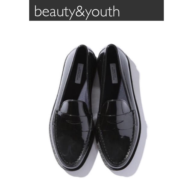 【beauty&youth】ビューティー&ユース レインローファー(未使用品)