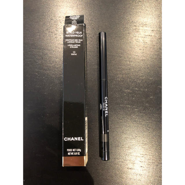 CHANEL(シャネル)の新品！シャネル スティロユー ウォータープルーフアイライナー ブラック #10 コスメ/美容のベースメイク/化粧品(アイライナー)の商品写真