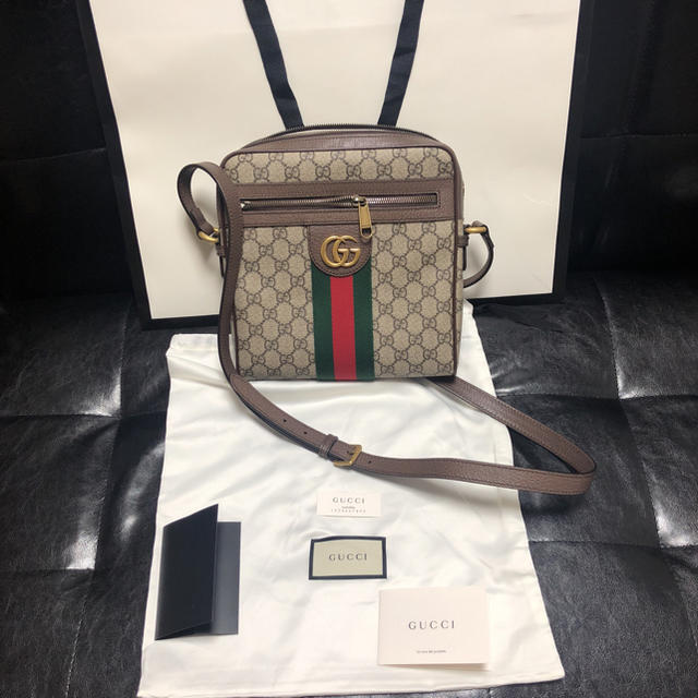 GUCCI オフィディア GG スモール メッセンジャー バッグ ショルダー-