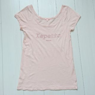 レペット(repetto)の【最終値下げ！】☆レア☆ repetto 正規品 Tシャツ ベビーピンク L(Tシャツ(半袖/袖なし))