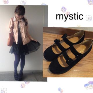 ミスティック(mystic)の4/10まで出品＊桃ちゃん愛用パンプス(ハイヒール/パンプス)