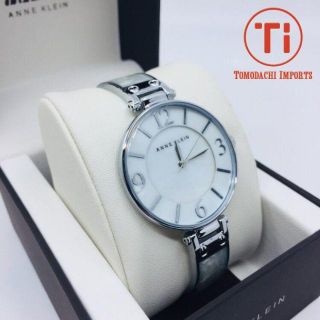 アンクライン(ANNE KLEIN)のAnne Klein Silver-Tone バングル ウォッチ(腕時計)