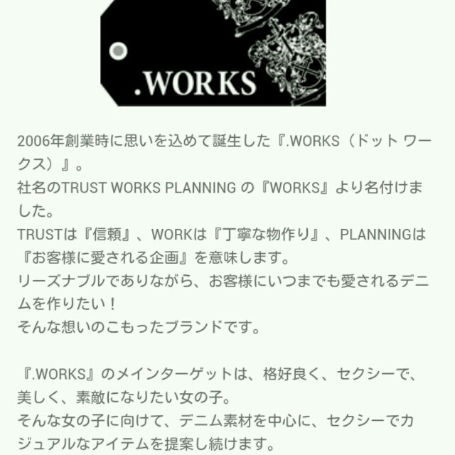 .WORKS♥シフォンブラウス再出品 レディースのトップス(シャツ/ブラウス(長袖/七分))の商品写真