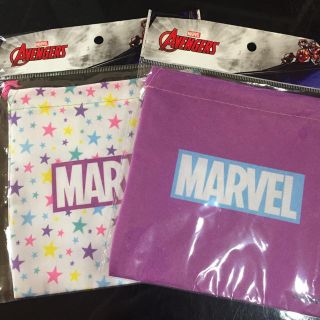 マーベル(MARVEL)のMARVEL 巾着«Sサイズ»(キャラクターグッズ)