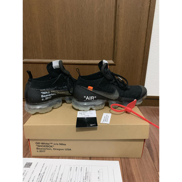 靴/シューズ26.0cm NIKE×Off-White vapor max