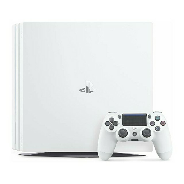 PlayStation4(プレイステーション4)のPS4 Pro グレイシャー・ホワイト 1TB (CUH-7100BB02)

 エンタメ/ホビーのゲームソフト/ゲーム機本体(家庭用ゲーム機本体)の商品写真