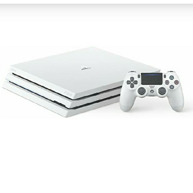 PlayStation4(プレイステーション4)のPS4 Pro グレイシャー・ホワイト 1TB (CUH-7100BB02)

 エンタメ/ホビーのゲームソフト/ゲーム機本体(家庭用ゲーム機本体)の商品写真