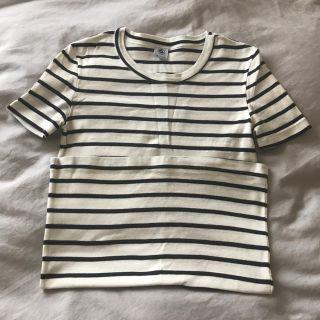 プチバトー(PETIT BATEAU)のボーダー Tシャツ(Tシャツ(半袖/袖なし))