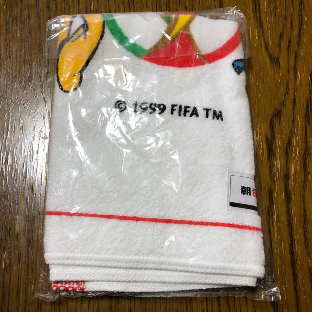 2002 FIFAワールドカップ タオル スポーツ/アウトドアのサッカー/フットサル(記念品/関連グッズ)の商品写真