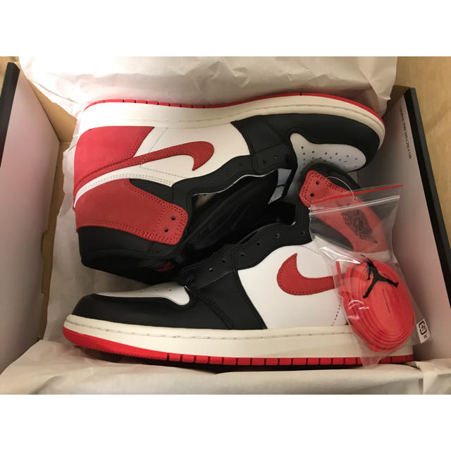 NIKE - Air jordan 1 track redの通販 by NIKEさん自己紹介みてね！'s ...