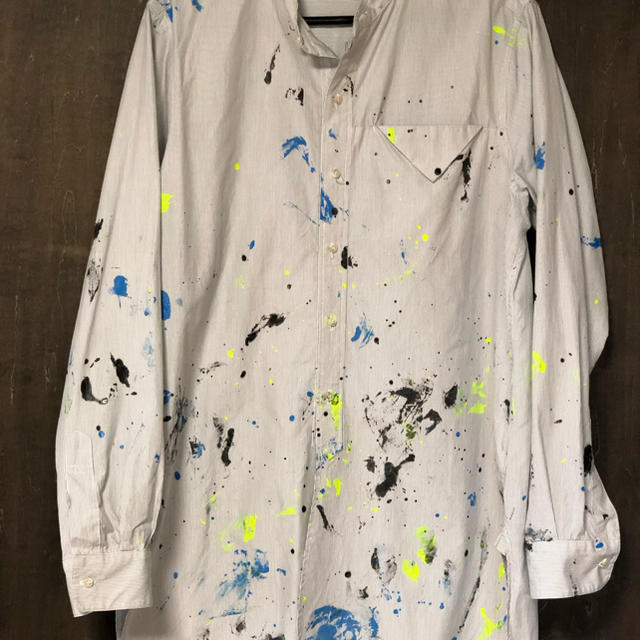 Dulcamara(ドゥルカマラ)のmy  beautifl  landlet ペイントシャツ(期間限定お値下げ) メンズのトップス(シャツ)の商品写真