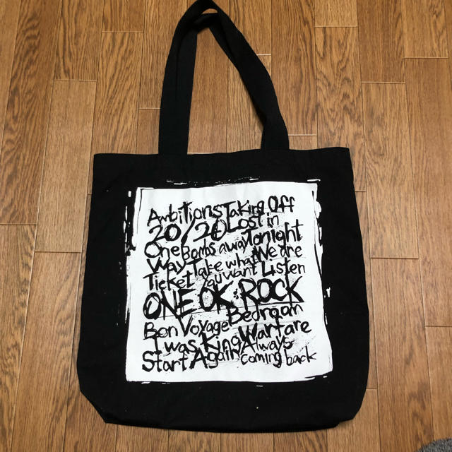 ONE OK ROCK(ワンオクロック)のONE OK ROCKトートバッグ メンズのバッグ(トートバッグ)の商品写真