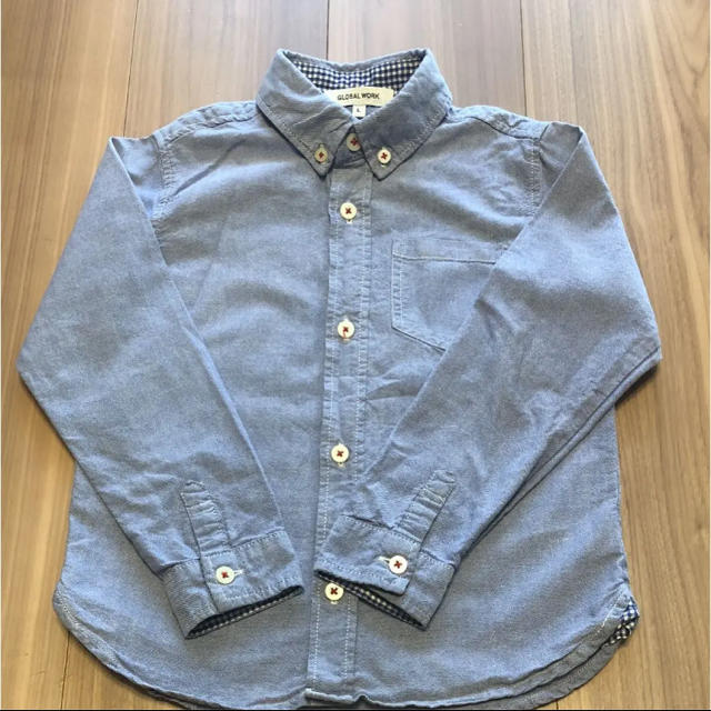 GLOBAL WORK(グローバルワーク)のGLOBAL WORK キッズシャツ キッズ/ベビー/マタニティのキッズ服男の子用(90cm~)(ブラウス)の商品写真