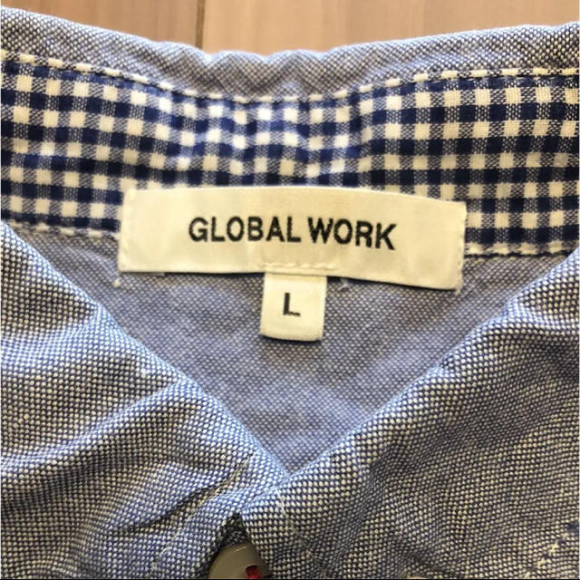 GLOBAL WORK(グローバルワーク)のGLOBAL WORK キッズシャツ キッズ/ベビー/マタニティのキッズ服男の子用(90cm~)(ブラウス)の商品写真