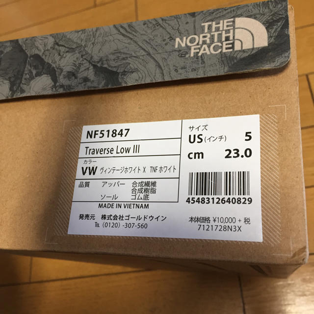 THE NORTH FACE Traverse LowⅢ スニーカー新品未使用品