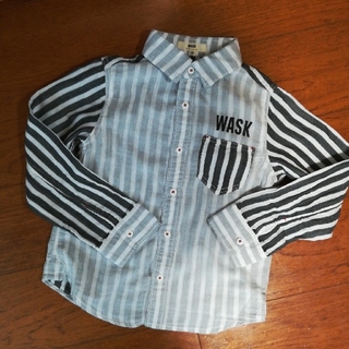 ワスク(WASK)の前開きシャツ　130(Tシャツ/カットソー)