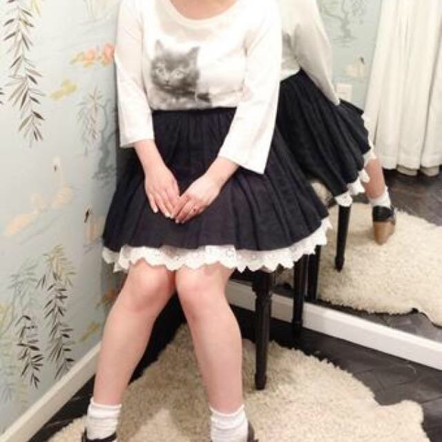 Katie(ケイティー)のkatie♡7部丈トップス レディースのトップス(Tシャツ(長袖/七分))の商品写真