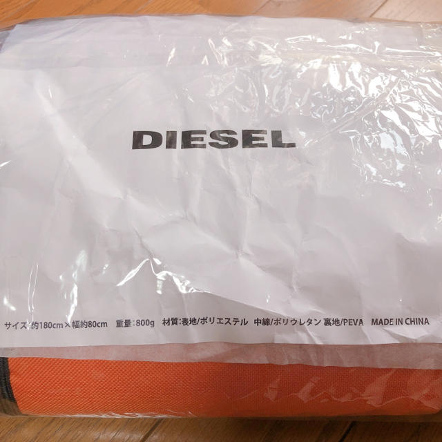 DIESEL(ディーゼル)のディーゼル レジャーシート 非売品 エンタメ/ホビーのコレクション(ノベルティグッズ)の商品写真