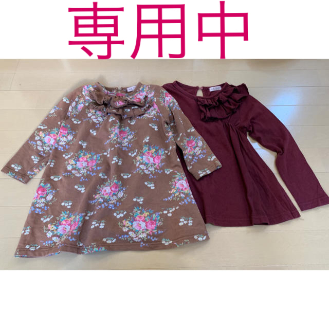 Amber(アンバー)のぱぴぷ様専用 韓国こども服 amber セット ワンピース トップス まとめ売り キッズ/ベビー/マタニティのキッズ服女の子用(90cm~)(ワンピース)の商品写真