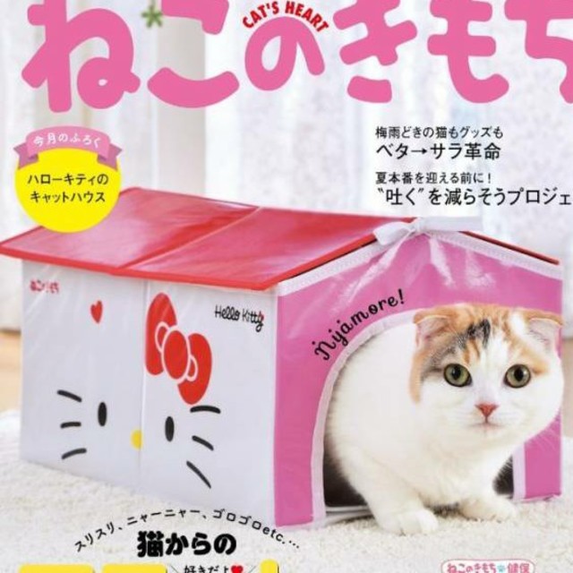 ハローキティ(ハローキティ)の付録 キャットハウス (猫の気持ち) その他のペット用品(猫)の商品写真