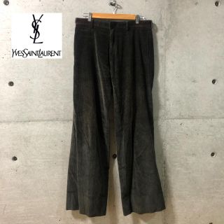 サンローランパリ コーデュロイパンツ スラックス saint laurent