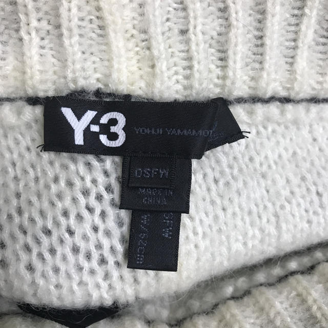 Y-3(ワイスリー)のY-3 ヨウジヤマモト  アディダス ニット帽 ブラック ウール 美品 レディースの帽子(ニット帽/ビーニー)の商品写真